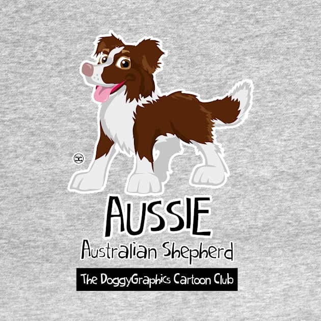 Aussie CartoonClub - Brown by DoggyGraphics